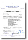 Kosher Certificate 2010